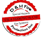 Logo for D & H Fire Protection, Inc.